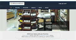 Desktop Screenshot of powercart.com